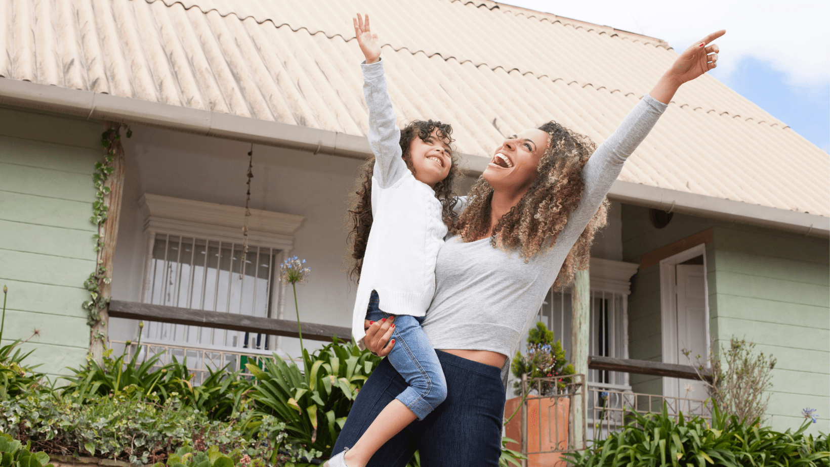 Mãe filha se sentindo saudáveis